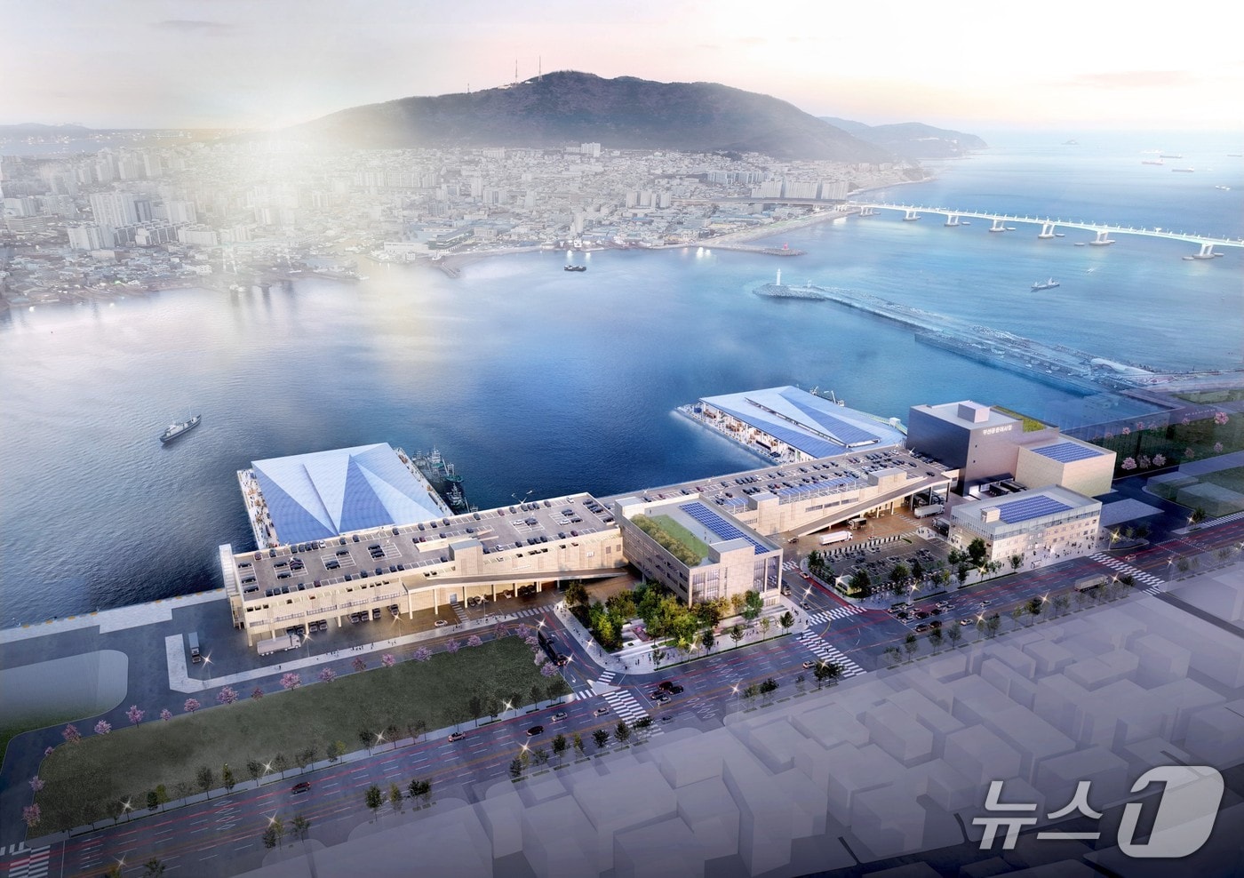 부산공동어시장 현대화사업 조감도 (부산공동어시장 제공. 재판매 및 DB금지)