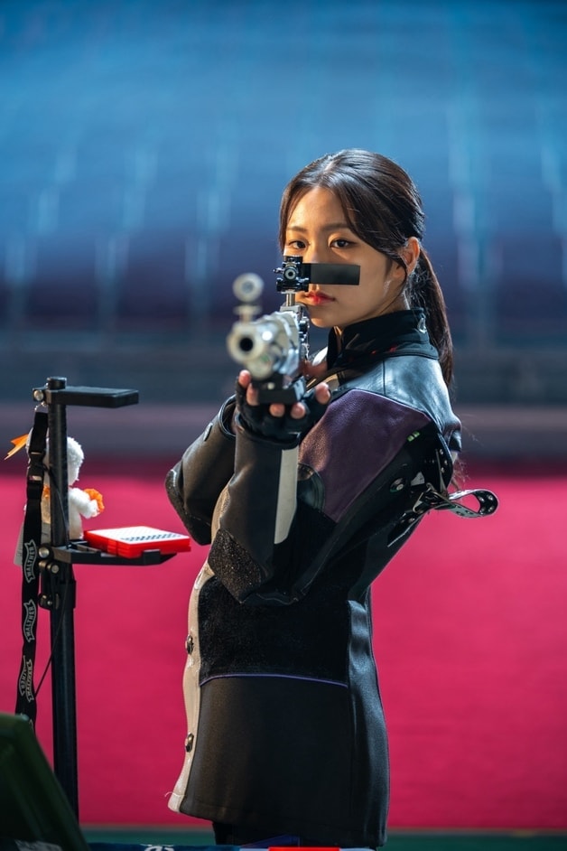 전국사격대회에서 한국신기록을 쏜 충북보건과학대학교 스포츠재활과 2학년 오세희.(충북보건과학대 제공. 재판매 및 DB금지)