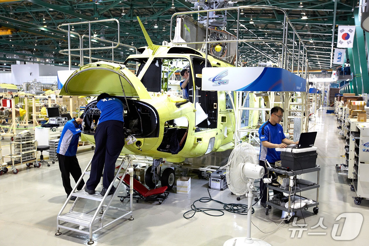 사천시의 항공 정비 업체(사천시 제공. 재판매 및 DB금지).