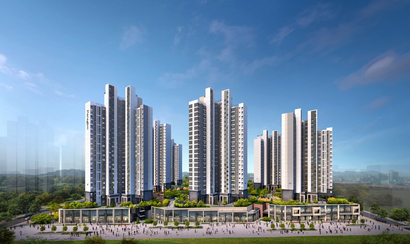 동양건설산업, 27일 인천 '검단호수공원역 파라곤' 견본주택 개관 - 뉴스1