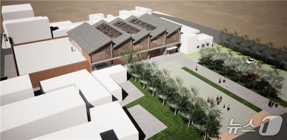 광양매일시장 조감도