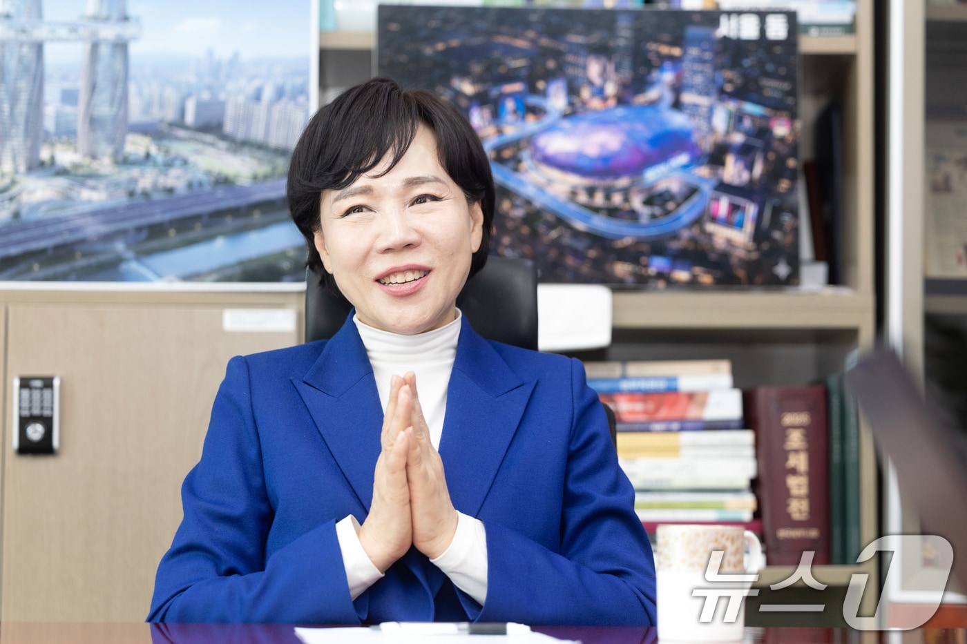 더불어민주당 서울시장 본경선에 오른 전현희 의원이 27일 서울 여의도 국회 의원회관에서 뉴스1과 인터뷰하고 있다. ⓒ 뉴스1 이승배 기자