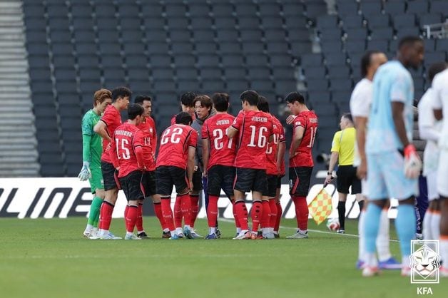 한국 축구 국가대표팀이 코트디부아르에 0-4로 패했다. (대한축구협회 제공. 재판매 및 DB금지) 2026.3.29 ⓒ 뉴스1