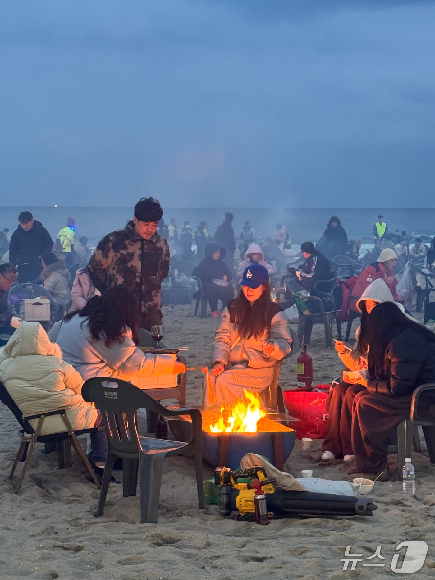 모닥불 체험.(양양문화재단 제공, 재판매 및 DB 금지) 2026.3.3/뉴스1