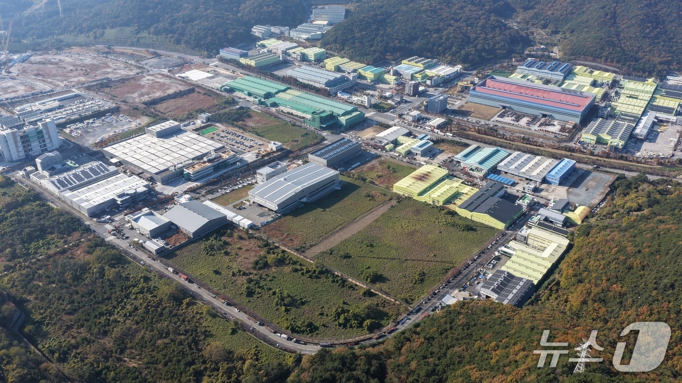 부산진해경제자유구역 내 미음외국인투자지역 조감도 (경자청 제공. 재판매 및 DB금지)