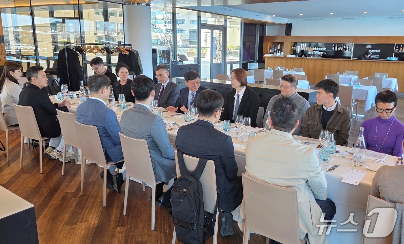 현지시각 기준 지난 27일 열린 유럽 진출 기업 간담회 모습 (BPA 제공. 재판매 및 DB금지)