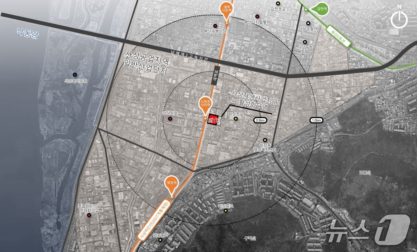 위치도. 부산시 제공. 재판매 및 DB금지