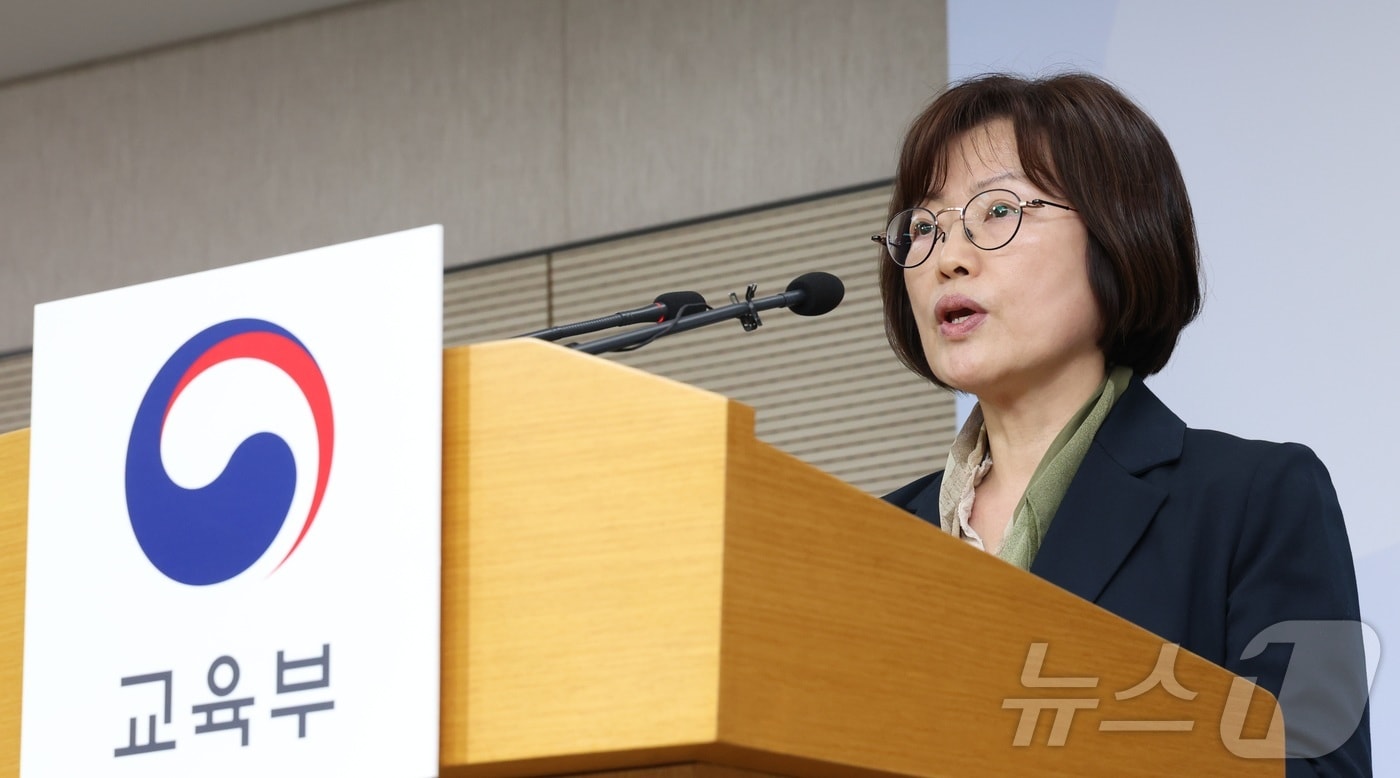김문희 한국교육과정평가원장. 2026.3.31 ⓒ 뉴스1 김기남 기자