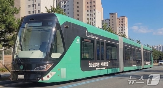 3칸 굴절차량.(대전교통공사 제공. 재판매 및 DB금지)/뉴스1