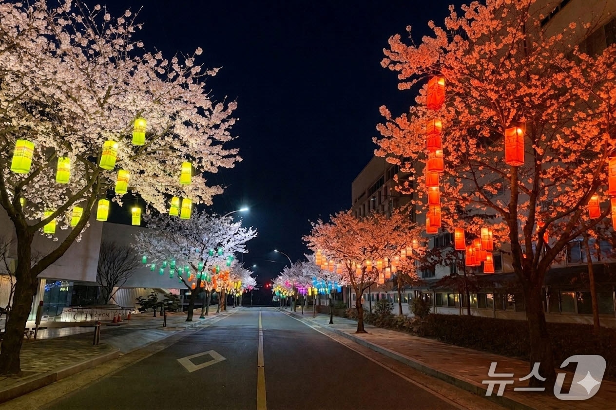 진주실크로드 전경(진주시 제공. 재판매 및 DB금지).