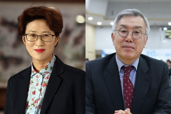 중부일보 공동대표로 재선임된 최윤정·김광범 사장. (출처: 중부일보 홈페이지)