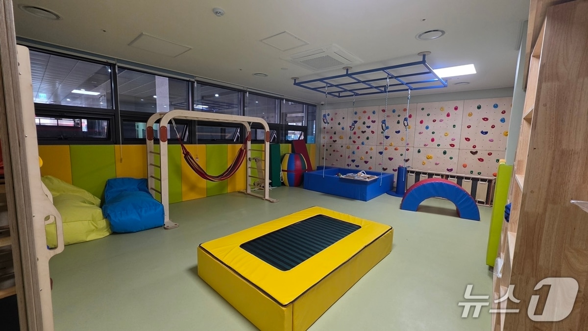 4월 1일 개원하는 광주시 국공립 장애전문 어린이집 ‘함께크는 어린이집’ 내부 모습.(광주시 제공)
