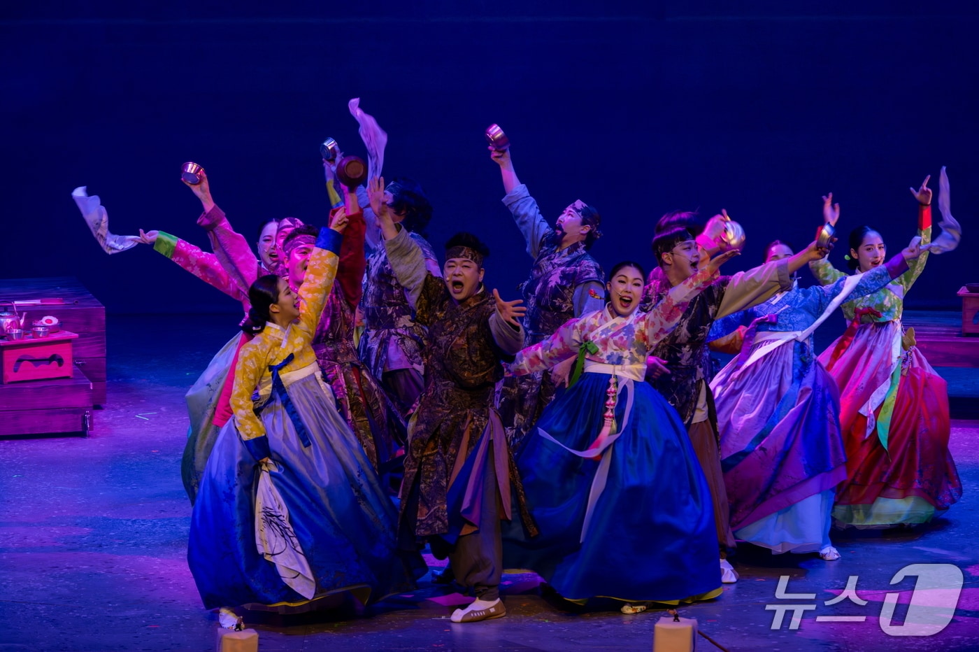 강원 정선군의 '뗏군' 공연 자료 사진. (정선군 제공. 재판매 및 DB금지) 2026.3.31/뉴스1