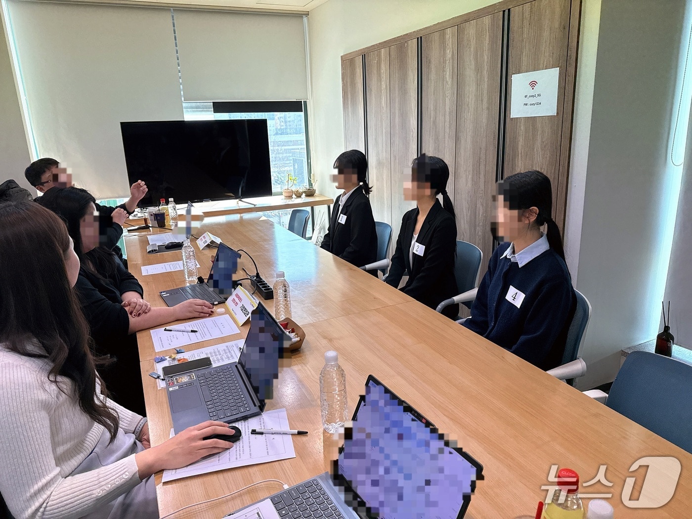 서울영커리언스 인턴십 면접현장.(서울시 제공)