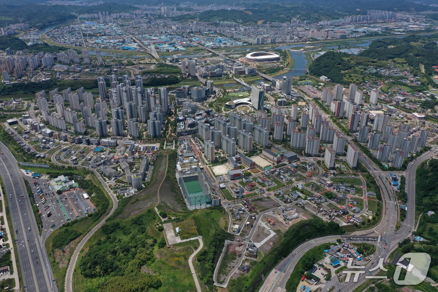 진주 혁신도시 일원(진주시 제공. 재판매 및 DB금지).