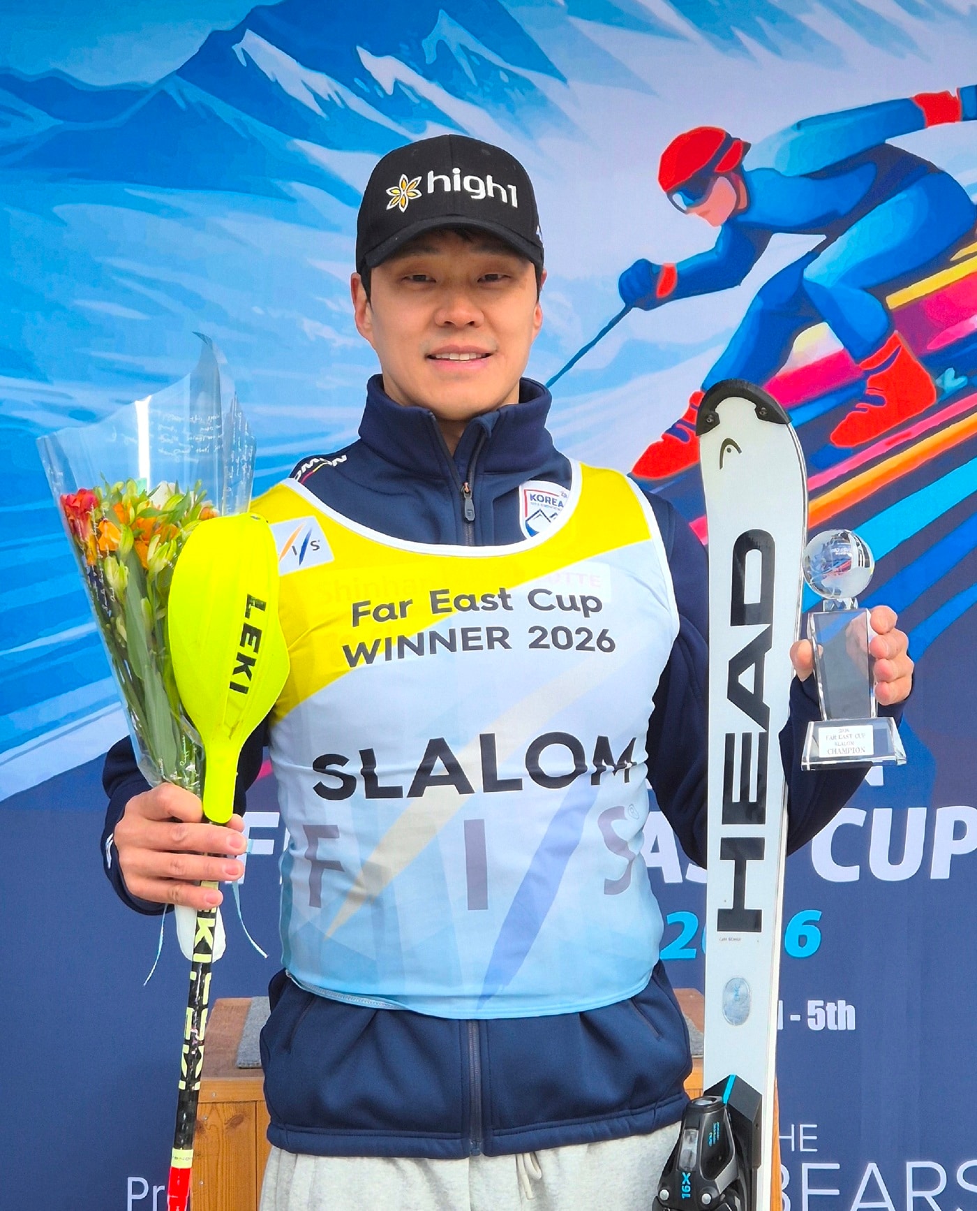 알파인스키 정동현, 극동컵 회전 시즌 종합 우승 - 뉴스 썸네일 이미지