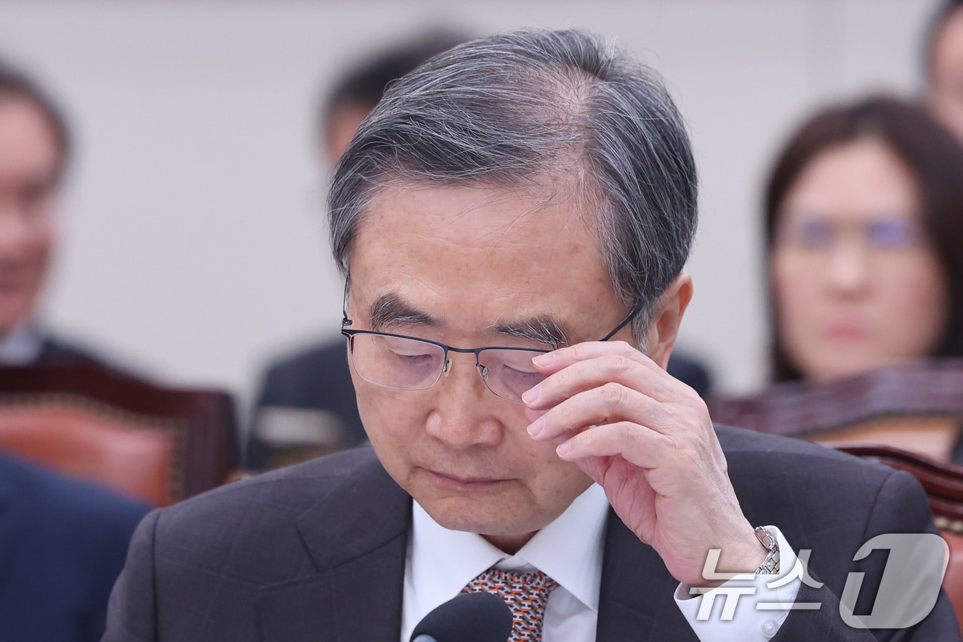 조현 외교부 장관이 6일 서울 여의도 국회에서 열린 외교통일위원회 전체회의에 참석하고 있다. 2026.3.6 ⓒ 뉴스1 신웅수 기자