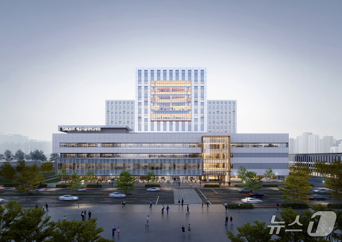 배곧서울대학교병원 투시도.(시흥시 제공)