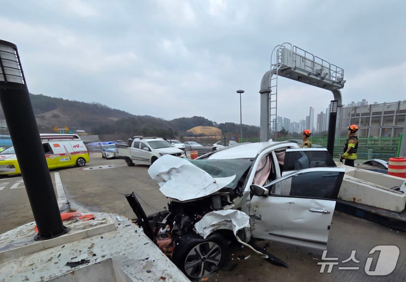 사고 현장 모습.(경기도소방재난본부 제공)