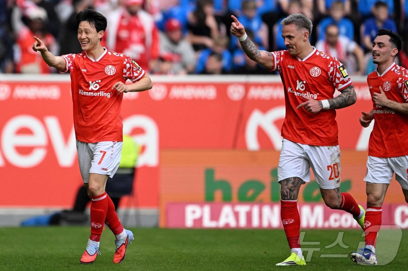 뉴스1 제공 마인츠-슈투트가르트 경기 이미지