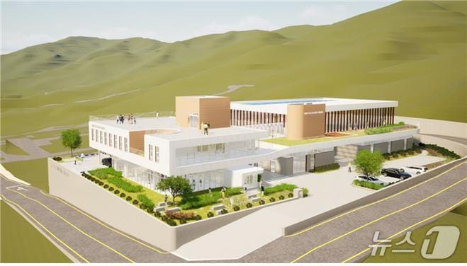 부산 강서구에 들어서는 소형모듈원자로(SMR) 보조기기 제작지원센터 조감도.(부산시 제공. 재판매 및 DB금지)