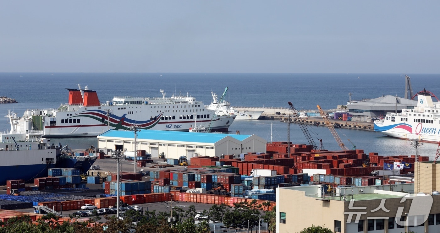 제주항.2022.9.7/뉴스1 ⓒ 뉴스1 고동명 기자