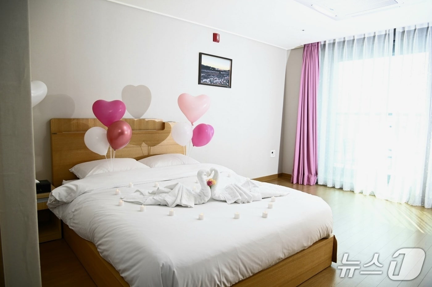 대구 달성군 유가읍에 있는 아젤리아 호텔 내부.(대구 달성군 제공. 재판매 및 DB금지)