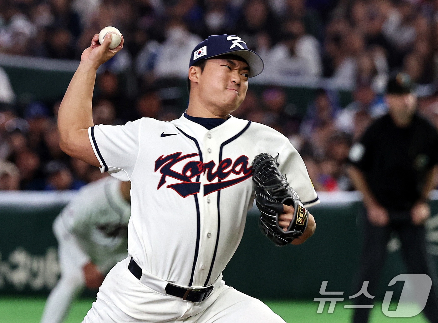 WBC 한국-대만 연장전 관련 사진