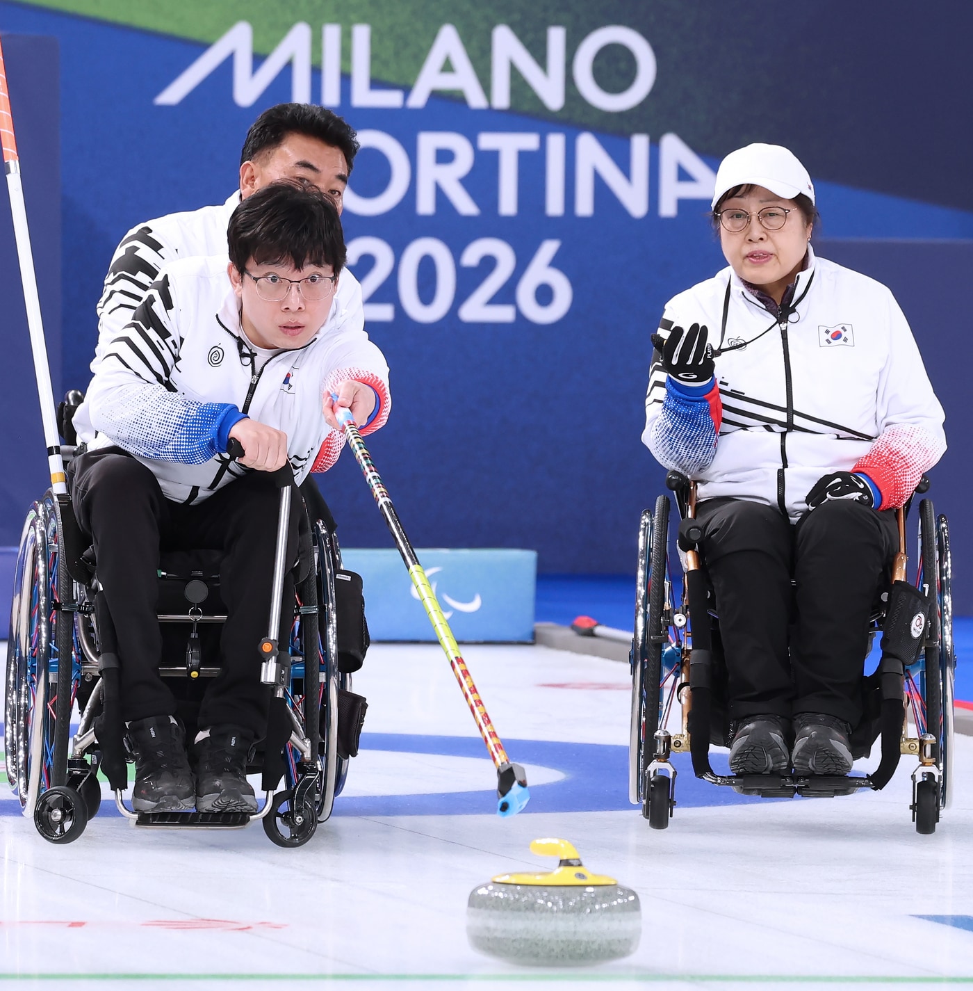 휠체어컬링 혼성팀(대한장애인체육회 제공) 