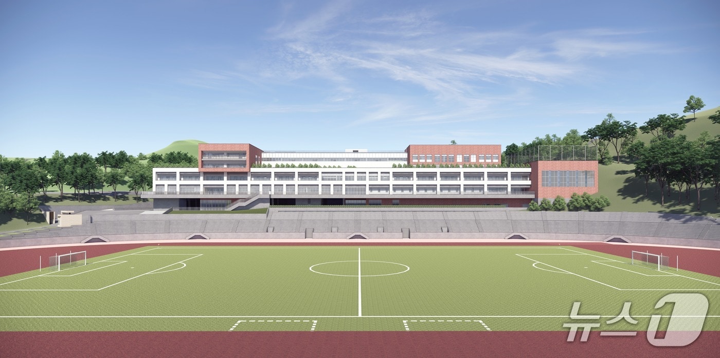 국내 첫 장애 학생 전문 예술교육 기관인 '부산대학교 부설 국립 특수학교' 조감도. (부산대 제공. 재판매 및 DB 금지)