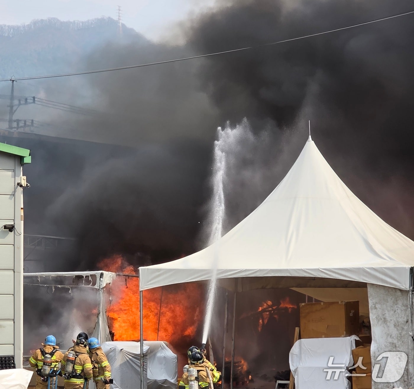 화재 현장. (경기도소방재난본부 제공. 재판매 및 DB 금지) 2026.3.9/뉴스1