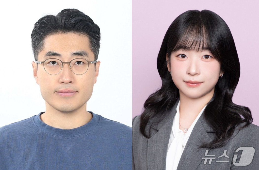 왼쪽부터 UNIST 강석주 교수, 노은환 연구원.(UNIST 제공. 재판매 및 DB금지)/뉴스1