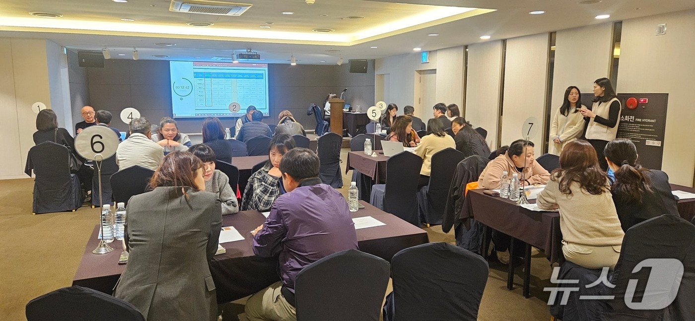 지난 6일 대만 관광업계 관계자를 대상으로 열린 '트래블 마트'.(제주관광공사 제공. 재판매 및 DB 금지)