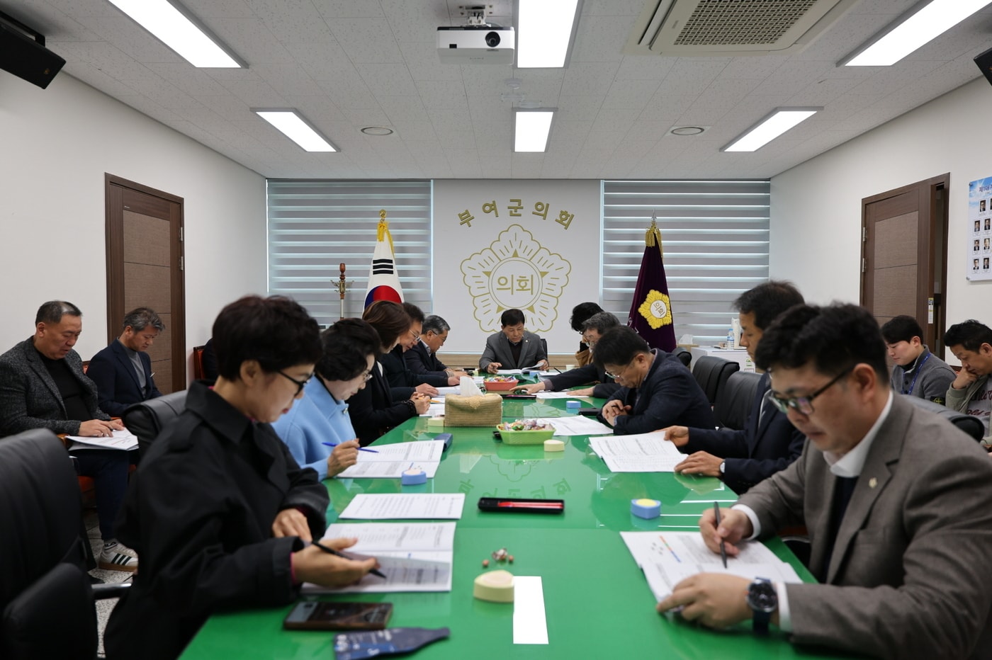 2차 의정협의회 진행 모습.(부여군의회 제공. 재판매 및 DB금지)/뉴스1