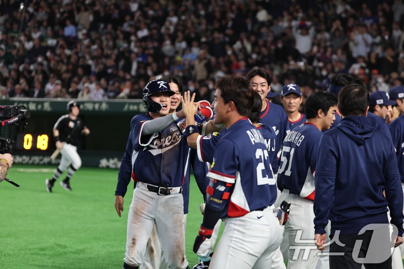 한국야구 WBC 8강 진출 관련 사진