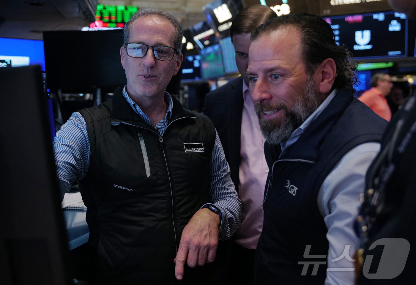 미증시 트레이더들. ⓒ AFP=뉴스1