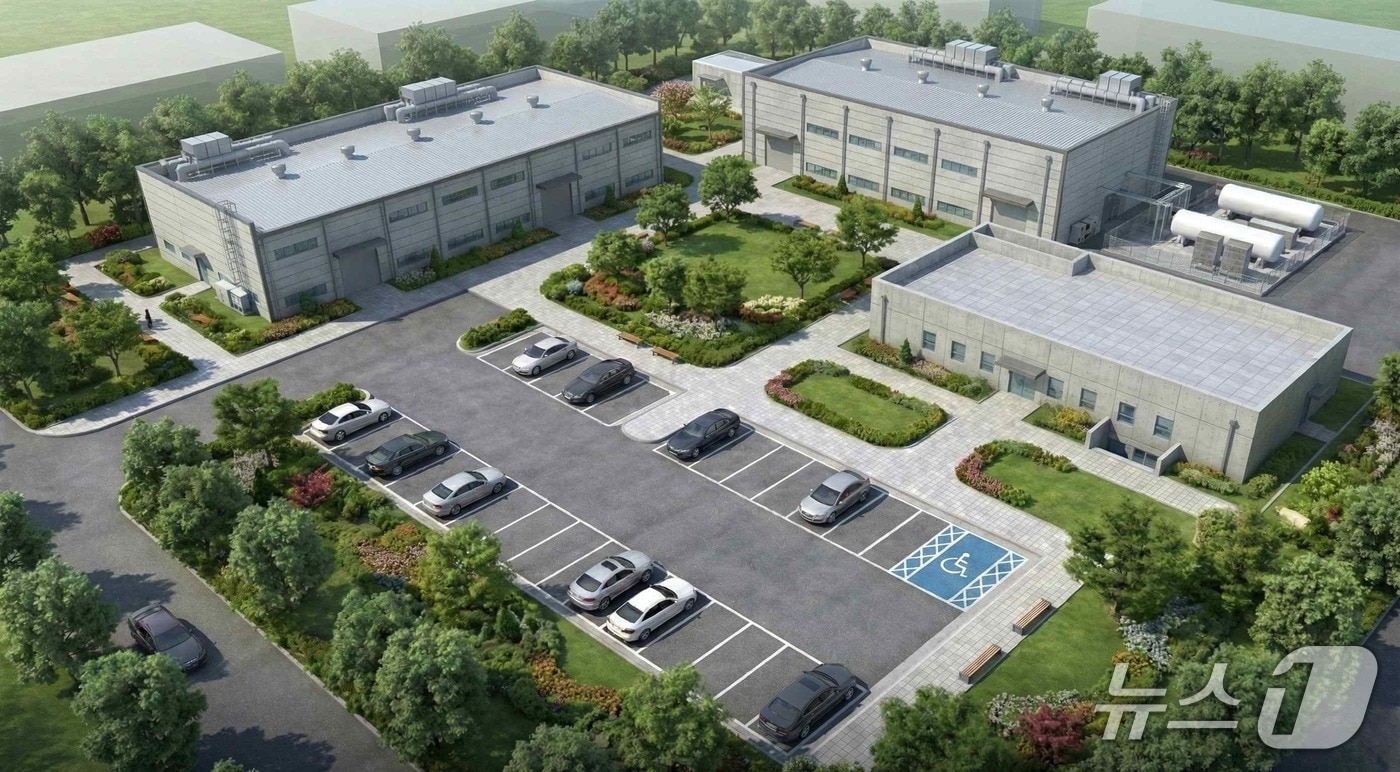 수소엔진 및 기자재 테스트베드 센터 조감도. (울산시 제공. 재판매 및 DB 금지) /뉴스1