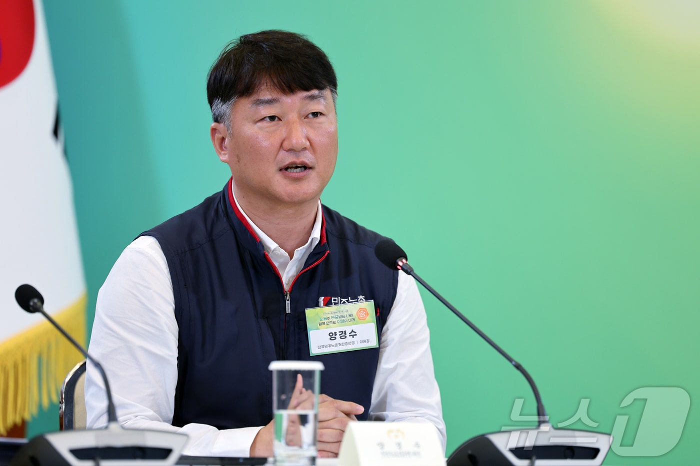 李대통령 만난 민주노총 "최저임금 인상…AI 노동영향평가 전면 도입"