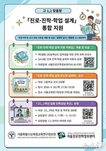 서울 학생 진로·진학 지원 종합계획.(서울시교육청 제공)