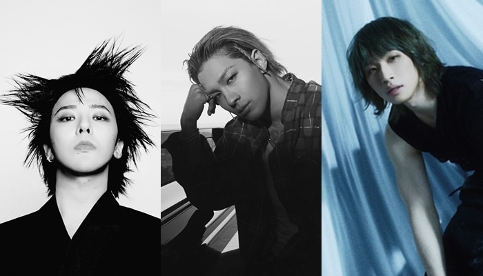 빅뱅 지드래곤, 태양, 대성(왼쪽부터, 갤럭시코퍼레이션, 더블랙레이블, 알앤디컴퍼니 제공)