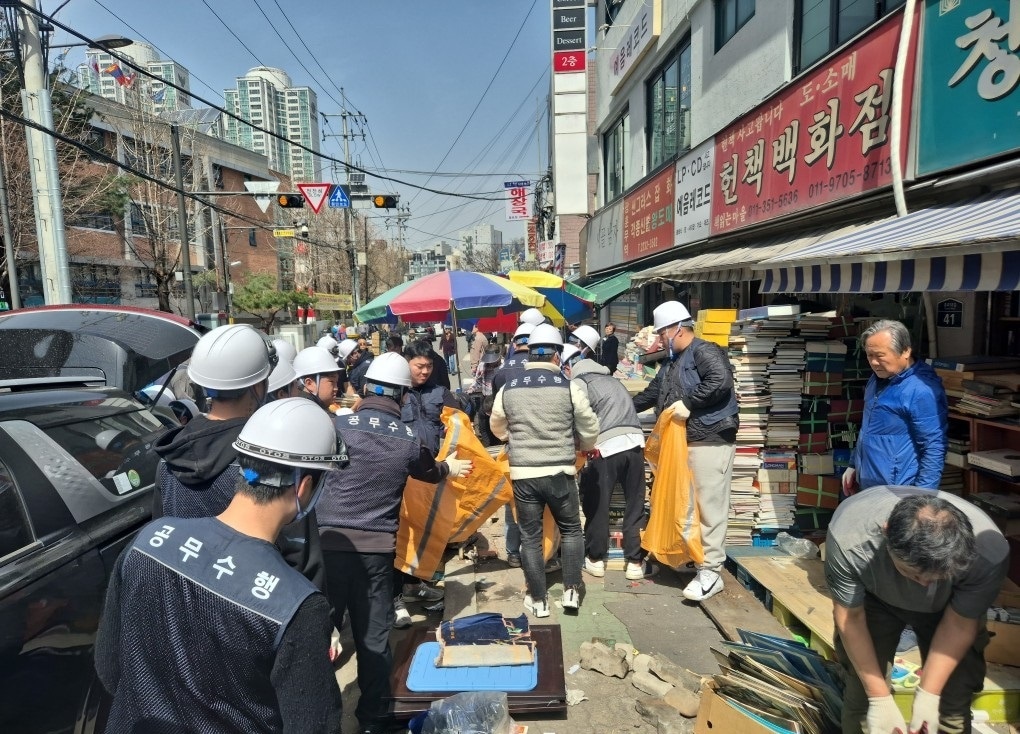 동묘 정비 모습(종로구 제공)