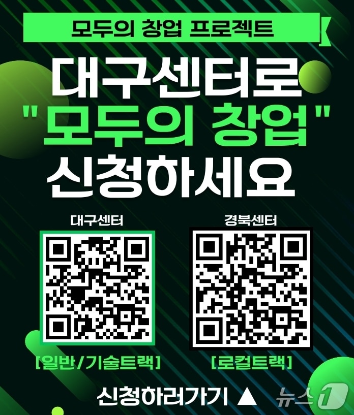 '모두의 창업 프로젝트-로컬트랙' 도전자 모집 포스터.(대구창조경제혁신센터 제공, 재판매 및 DB 금지)