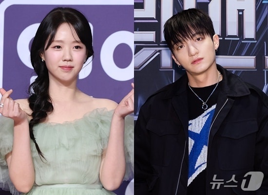 지예은(왼쪽)과 바타ⓒ 뉴스1