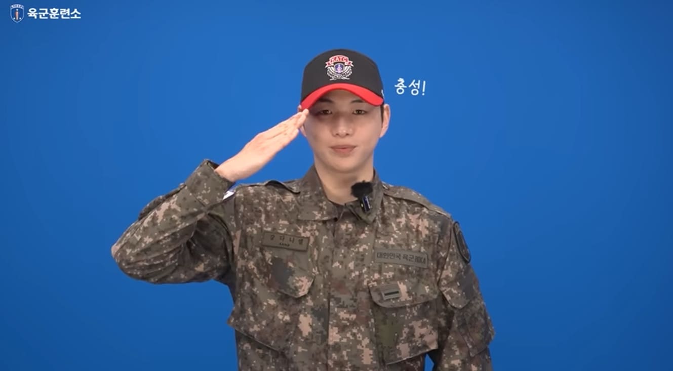 사진=육군훈련소 유튜브 영상 갈무리