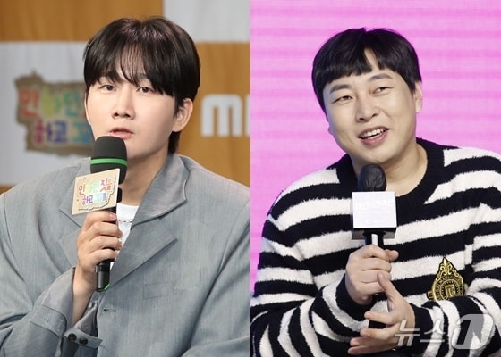 코미디언 이용진(왼쪽), 이진호 ⓒ 뉴스1 DB