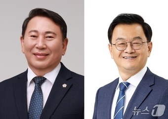 19~20일 민주당 고양시장 양자 경선을 벌일 명재성(왼쪽), 민경선 예비후보. (중앙선관위 등록 프로필 사진, 재판매 및 DB금지)