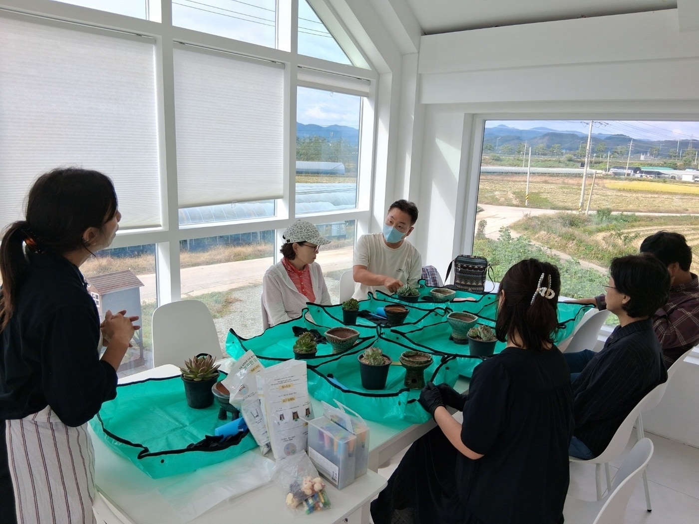  '귀농·귀촌 희망인 농촌 프로그램' 진행 모습.(부여군 제공. 재판매 및 DB금지)/뉴스1