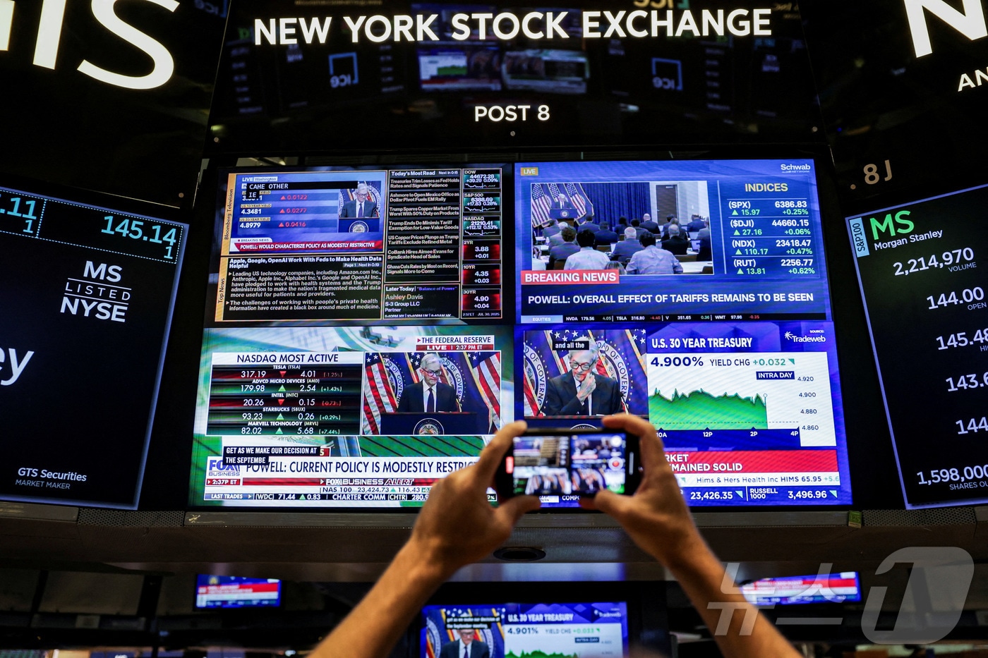 NYSE. ⓒ 로이터=뉴스1