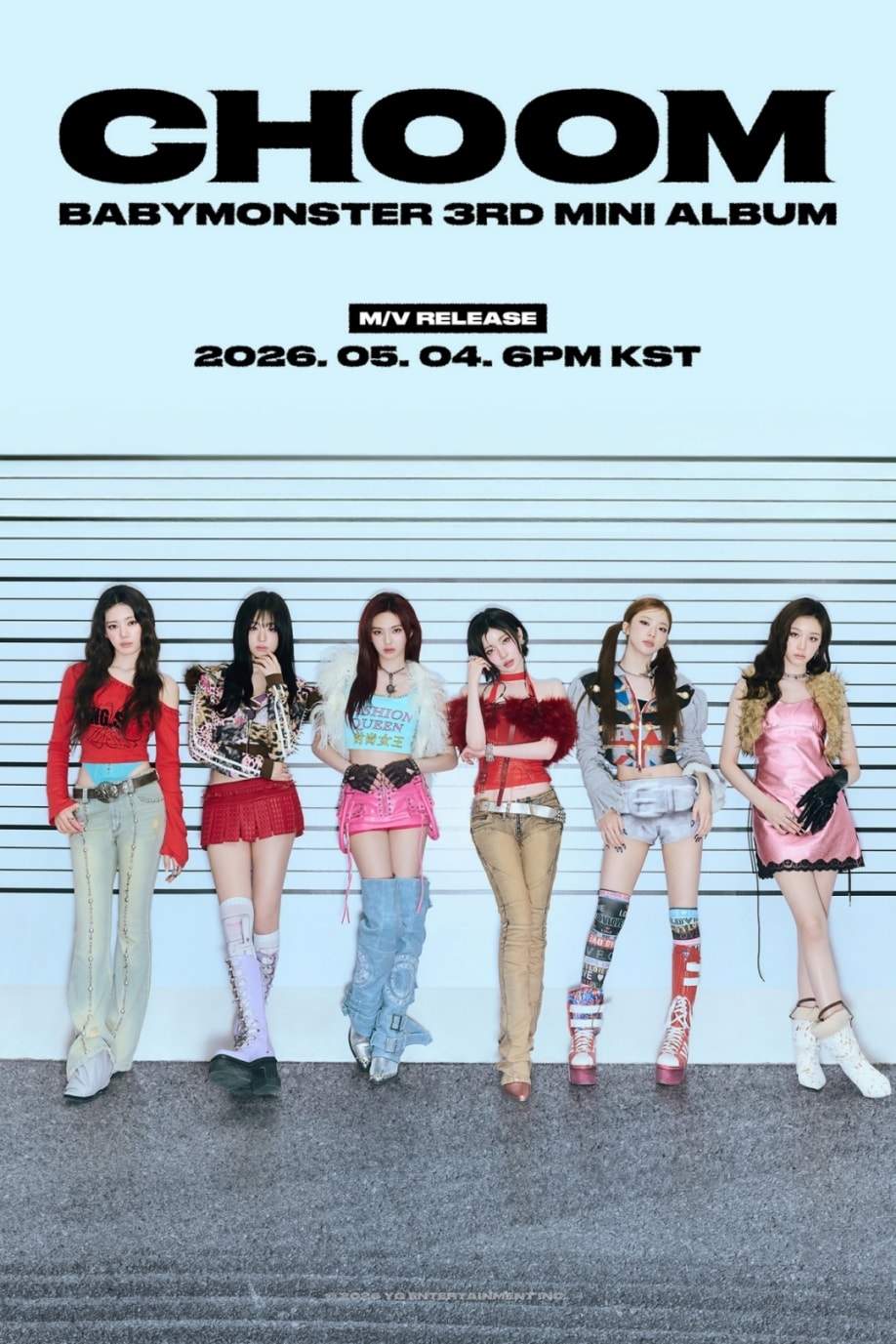 그룹 베이비몬스터/ 사진제공=YG엔터테인먼트