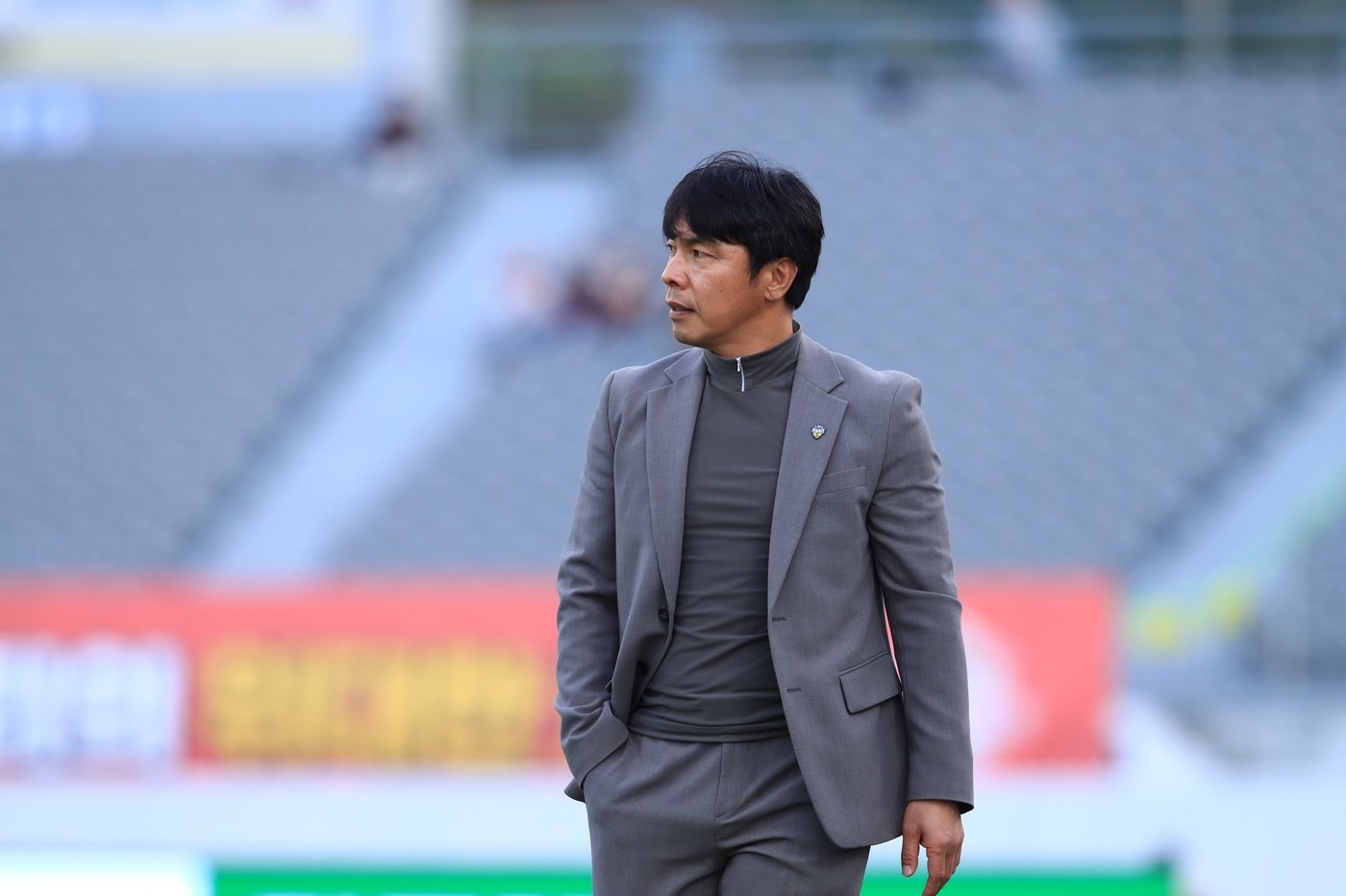 충남아산FC를 떠나는 임관식 감독. (한국프로축구연맹 제공)